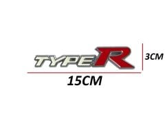 Arka Honda Civic Type-R Yazısı 2004-2006
